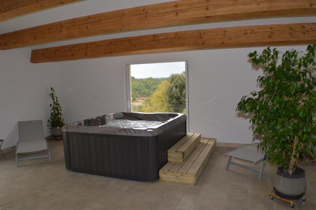 Le Clos Des Taulelles Gite Le Figuier Saint-Privat-de-Champclos Dış mekan fotoğraf
